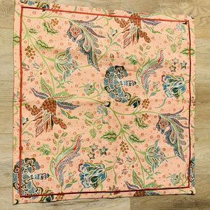 LEGACY HOME Euro Sham Paisley Like New Embroidered Edge Floral